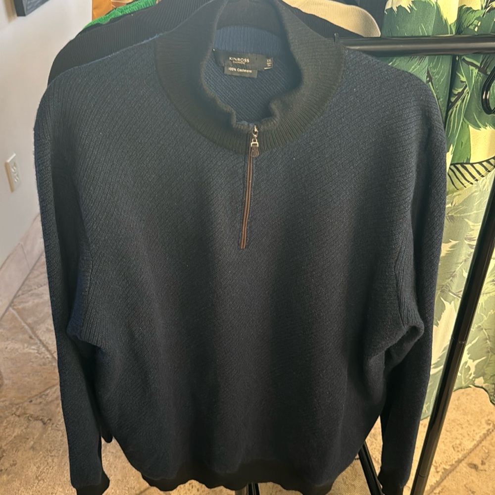 DROPPING PRICE - Kinross cashmere sweater. Size XXL